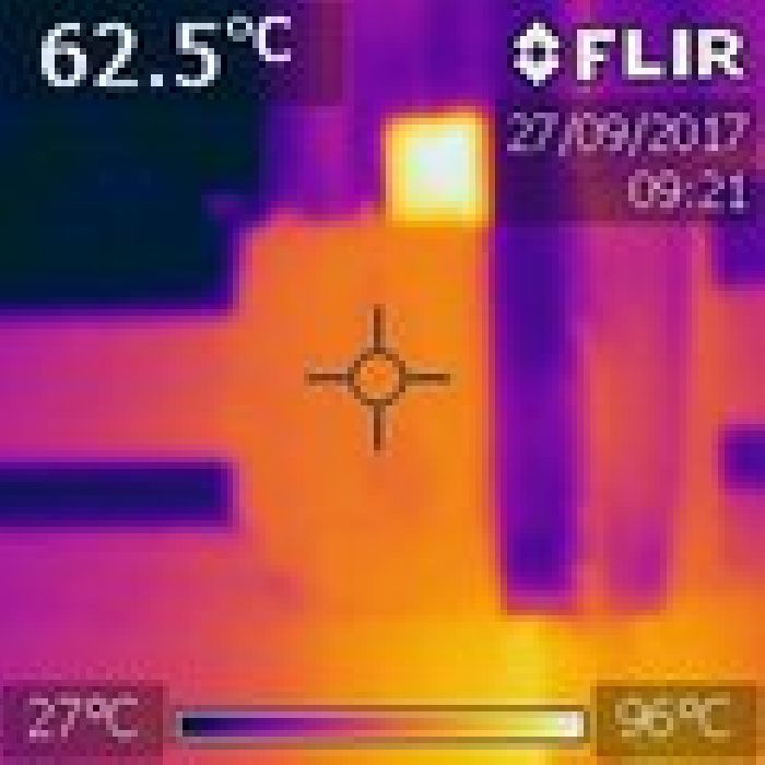 Análise de termografia