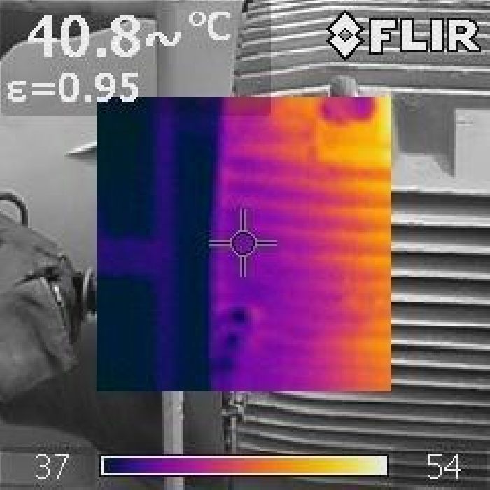 Análise termográfica em motores elétricos