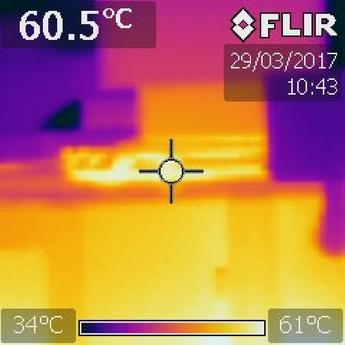 Inspeção termográfica com drone