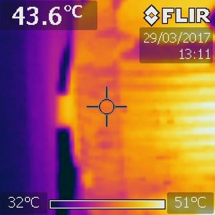 Inspeção termográfica em motores elétricos