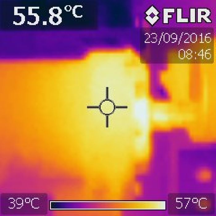 Termografia infravermelha valor