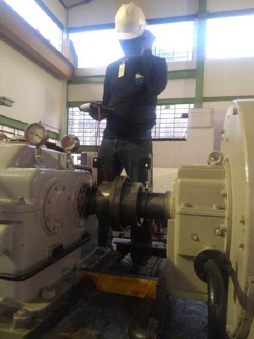 Alinhamento de Polia a Laser